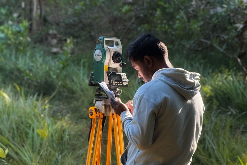 Land surveyors